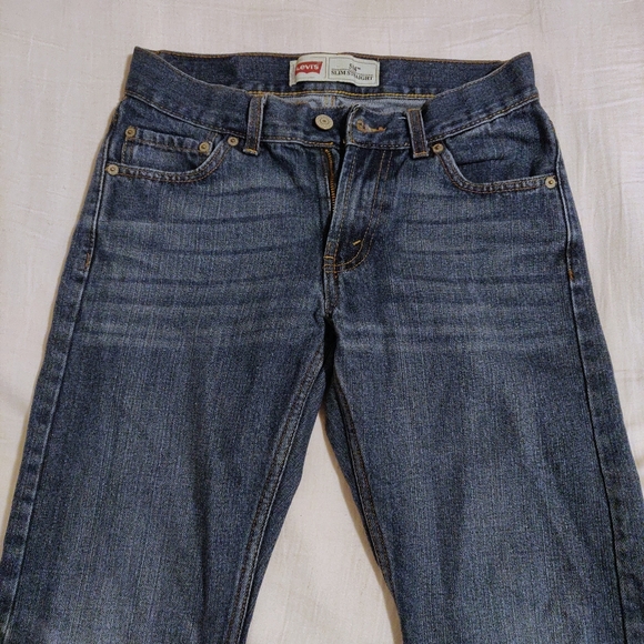 Levi's 514 Slim Straight Leg Medium Wash Jeans - Picture 4 of 7